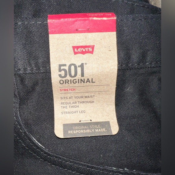 Levis 501 Originals Mens 42X32 - Picture 1 of 7